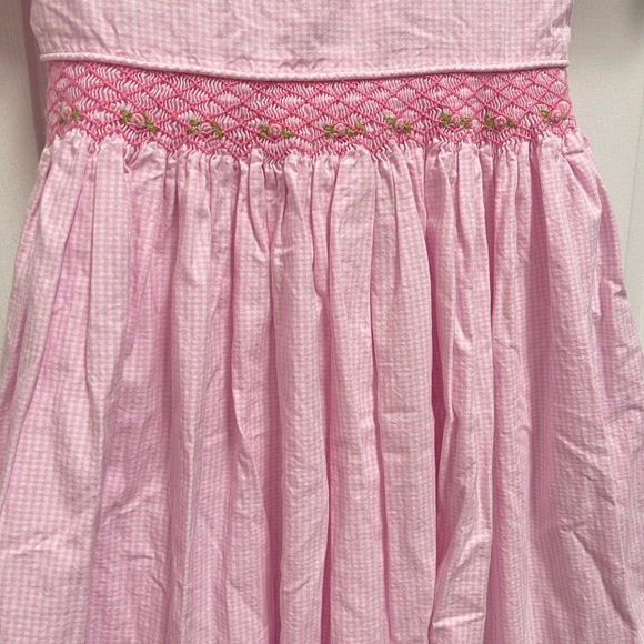 Smockingbird Pink Gingham Dress - Picture 3 of 13